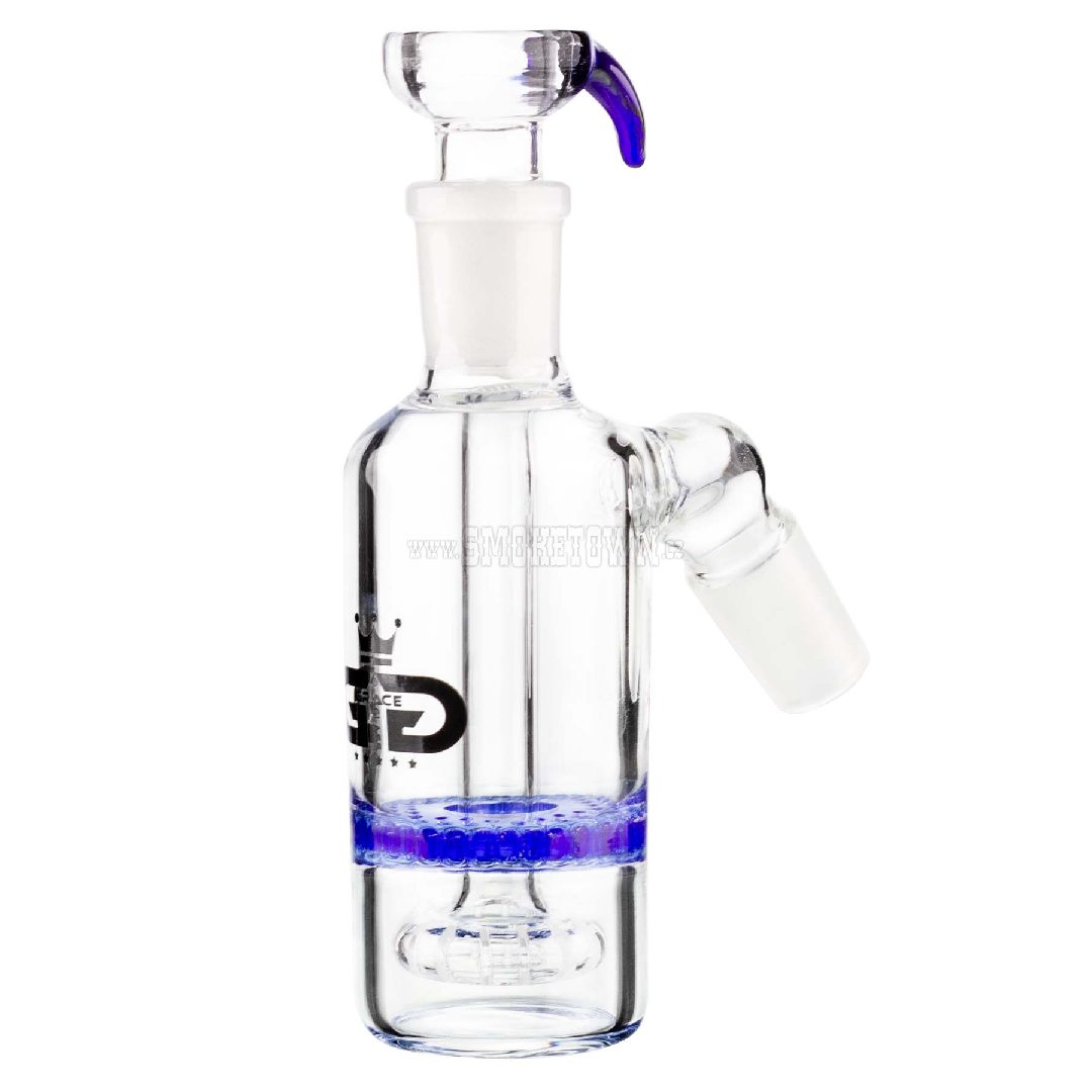 Grace Glass Double Percolator Precooler Blue SG18 2