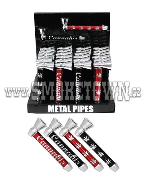 Cannabis Metal Pipe 11cm