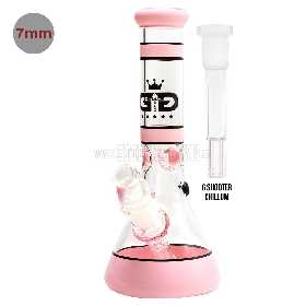 Grace Glass Beaker Series Pink 30cm