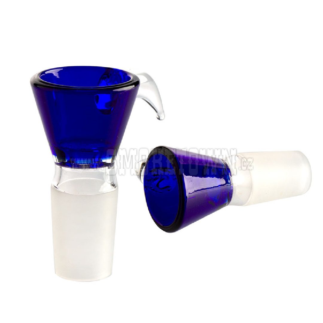 Amsterdam Glass Bowl with a blue handle SG18