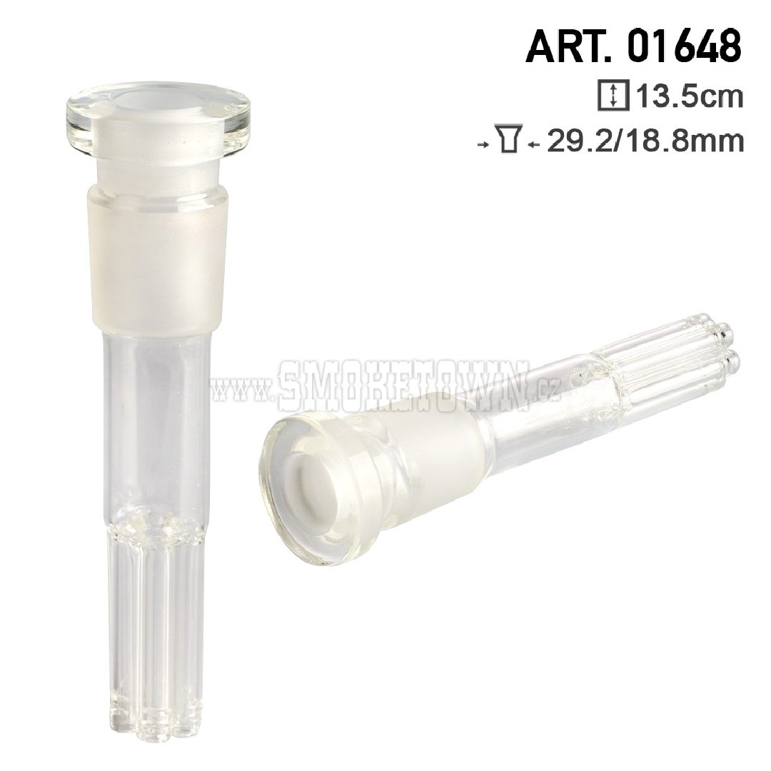 Amsterdam Adapter Chillum 6 shooter Diffuser 13,5cm SG29