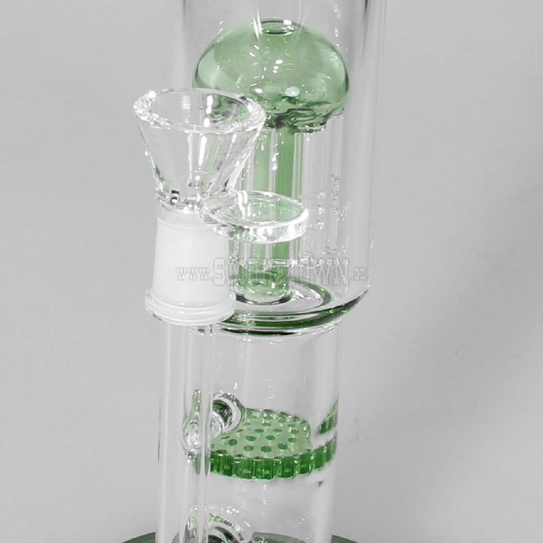 BL Ice Bong HoneyComb 6-Arm Tree Percolator 30cm 2