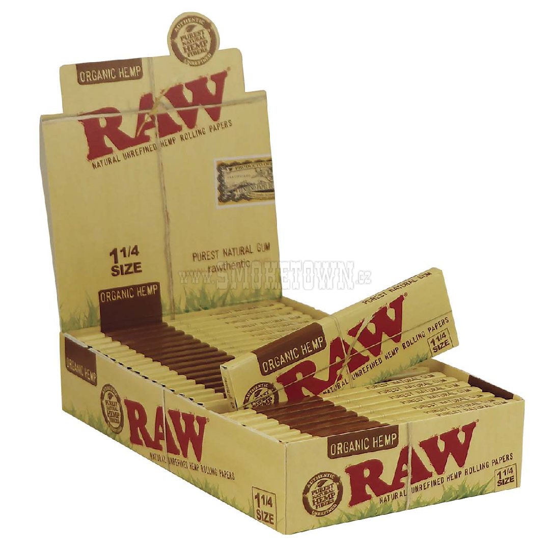 RAW Organic Hemp Papers 1/4
