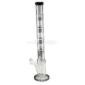 BL The Skyscraper Ice Bong 4x 8-Arm Tree Perco 62 cm Gray