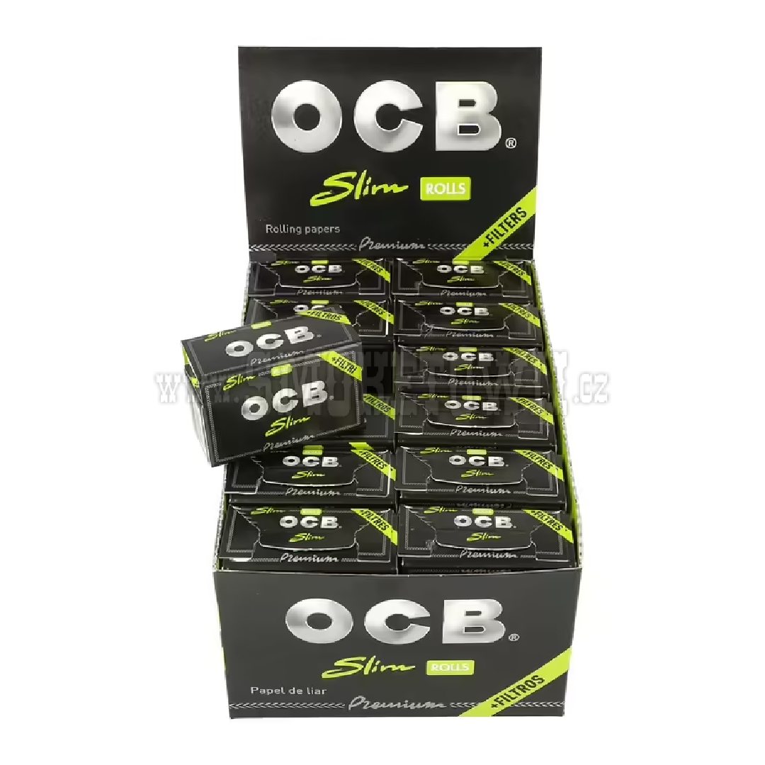 OCB Rolls Slim Premium + Filtry