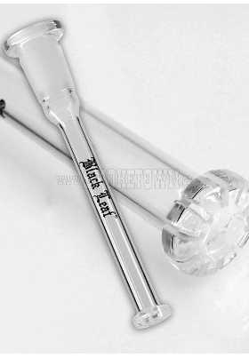 Black Leaf Bong Shower-Head Slit Diffusor SG18xSG14 12cm