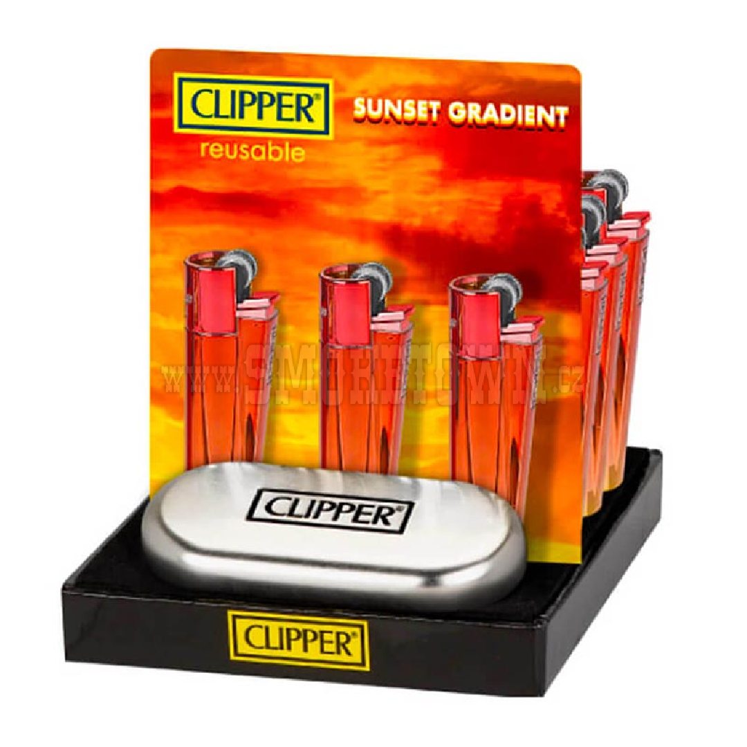 Clipper - Metal Sunset gradient