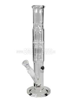 BL Glass Bong Ice KICKHOLE 6x Arm Perc 38 cm