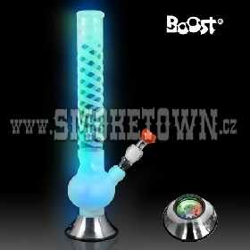 Boost Glass Bong with Led Light Base Flask 42cm