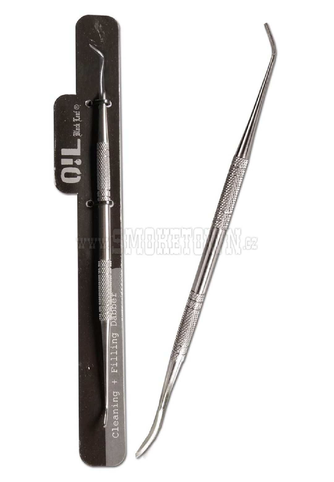 Oil Black Leaf Stainless Steel Tool Nail