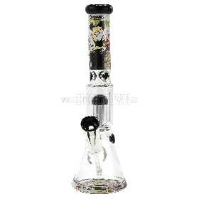 G-Rollz Banksy s Cop on cop - 8-Arm Percolator Beaker Yellow 35 cm