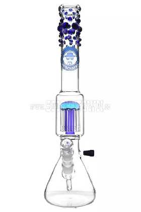 Heisenberg Beaker Bubble 12 Arm Perc Blue 50cm