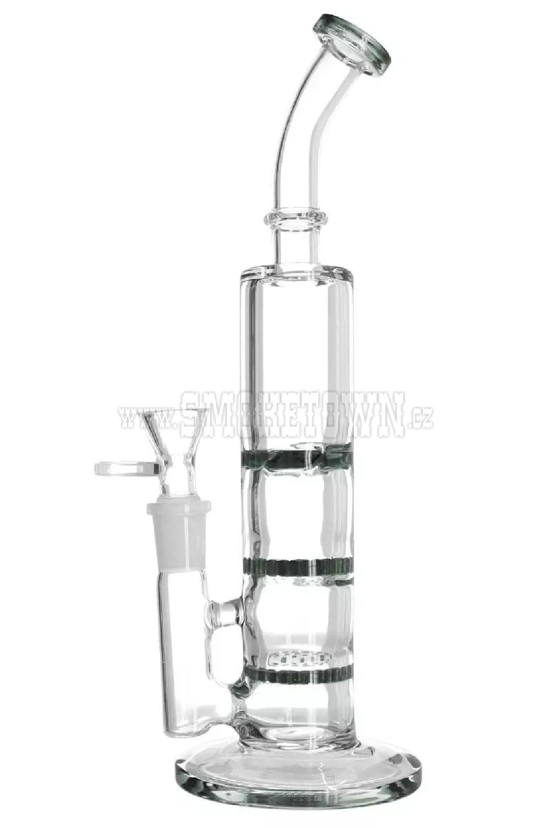 Heisenberg DUDE X3 Glass Bong Grey 27cm