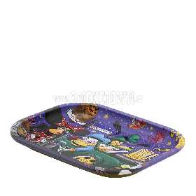Dunkees Tin Tray Small - Old Hollywood Rolling Tray 14 x 18cm 2