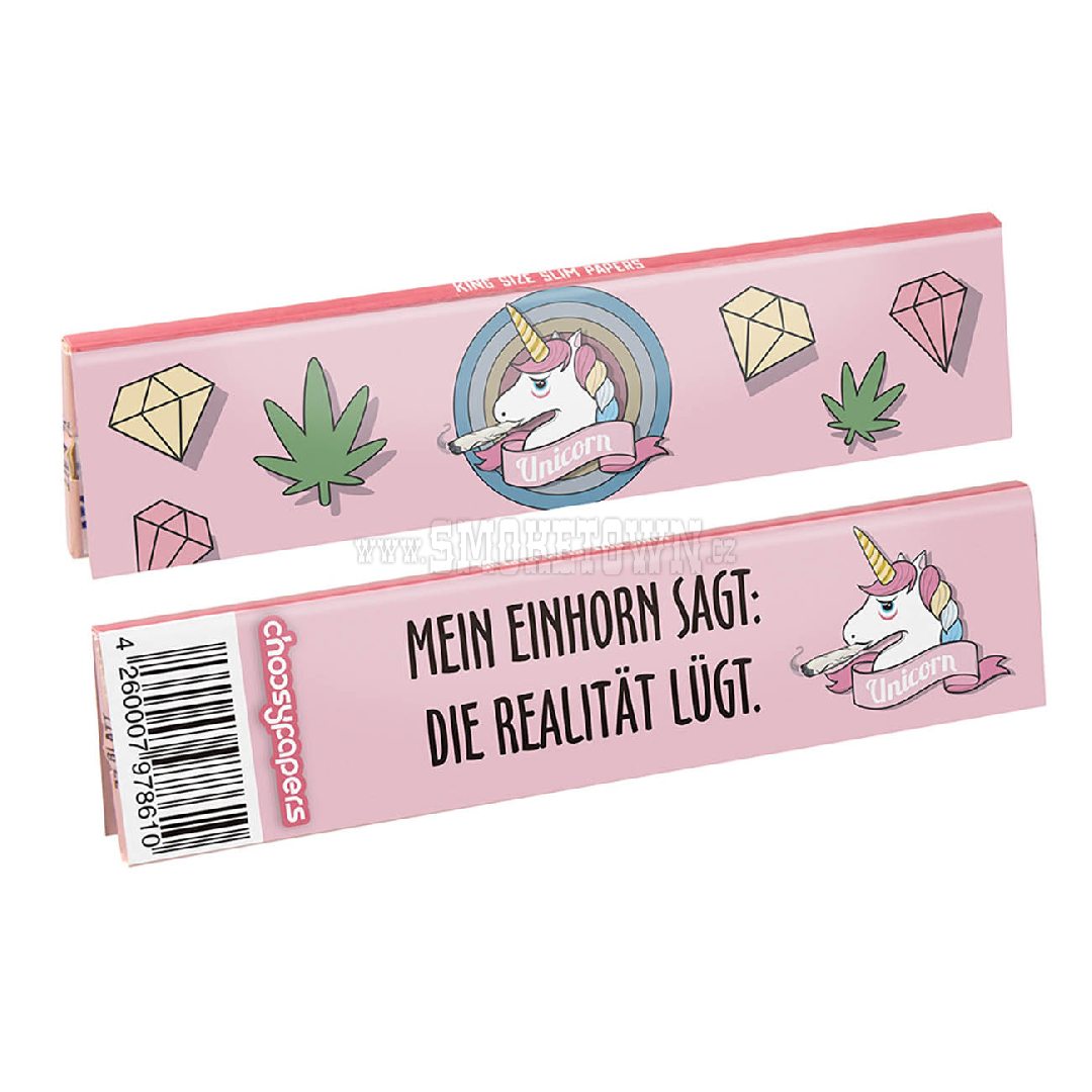 Choosypapers Papers King Size Slim UNICORN