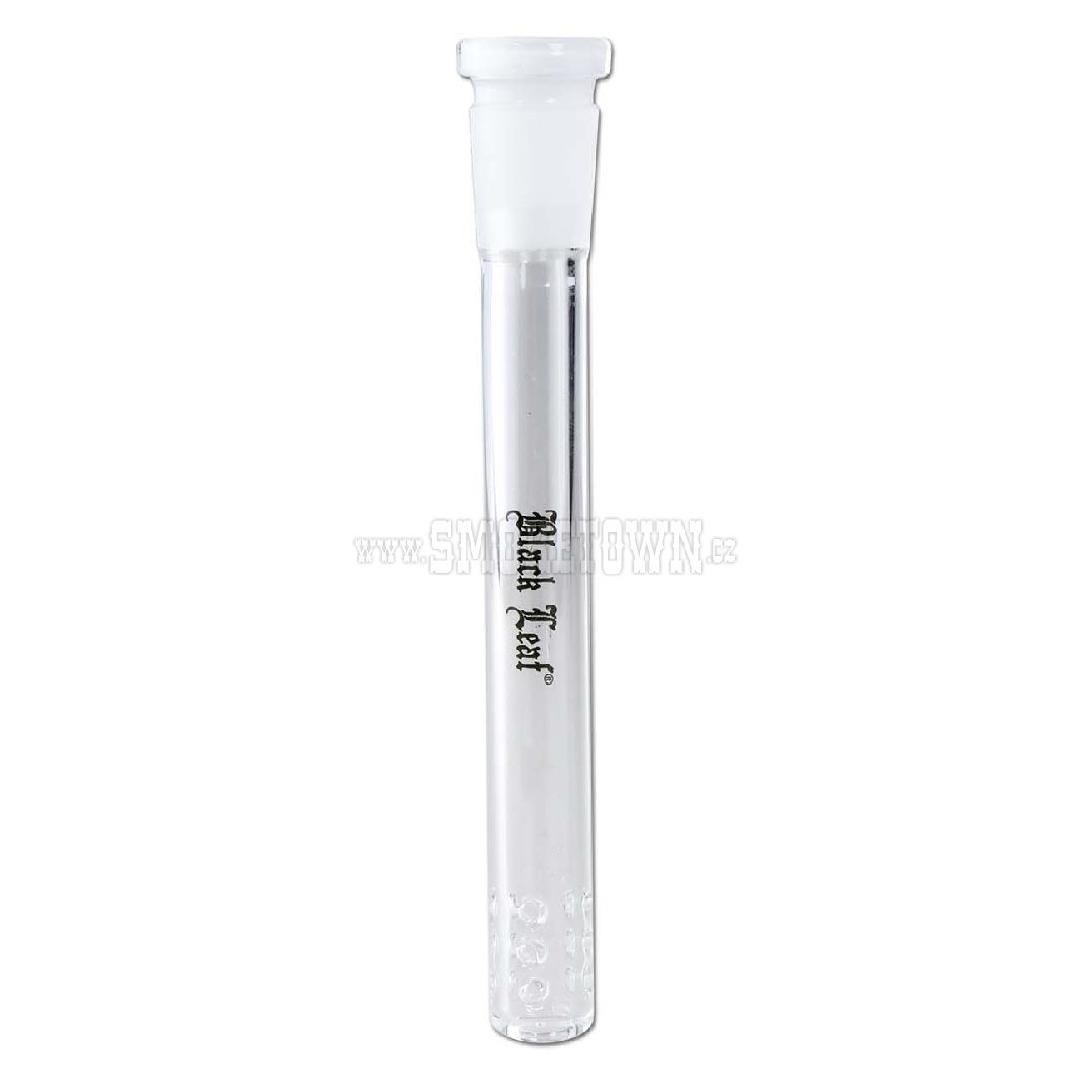 Black Leaf Hole Diffuser Chillum 14cm SG18/14