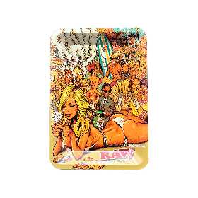 RAW Metal Tray Summer Small 18x12.5cm
