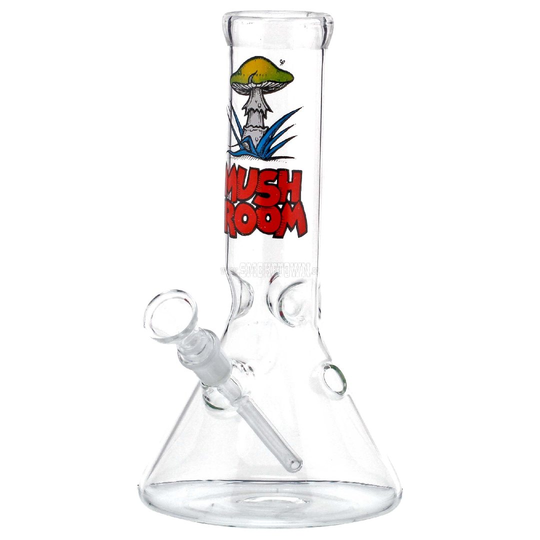 Mushroom Beaker Glass Bong 23cm