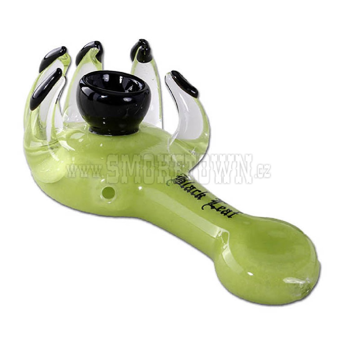 Black Leaf Glass Pure Pipe CLAW