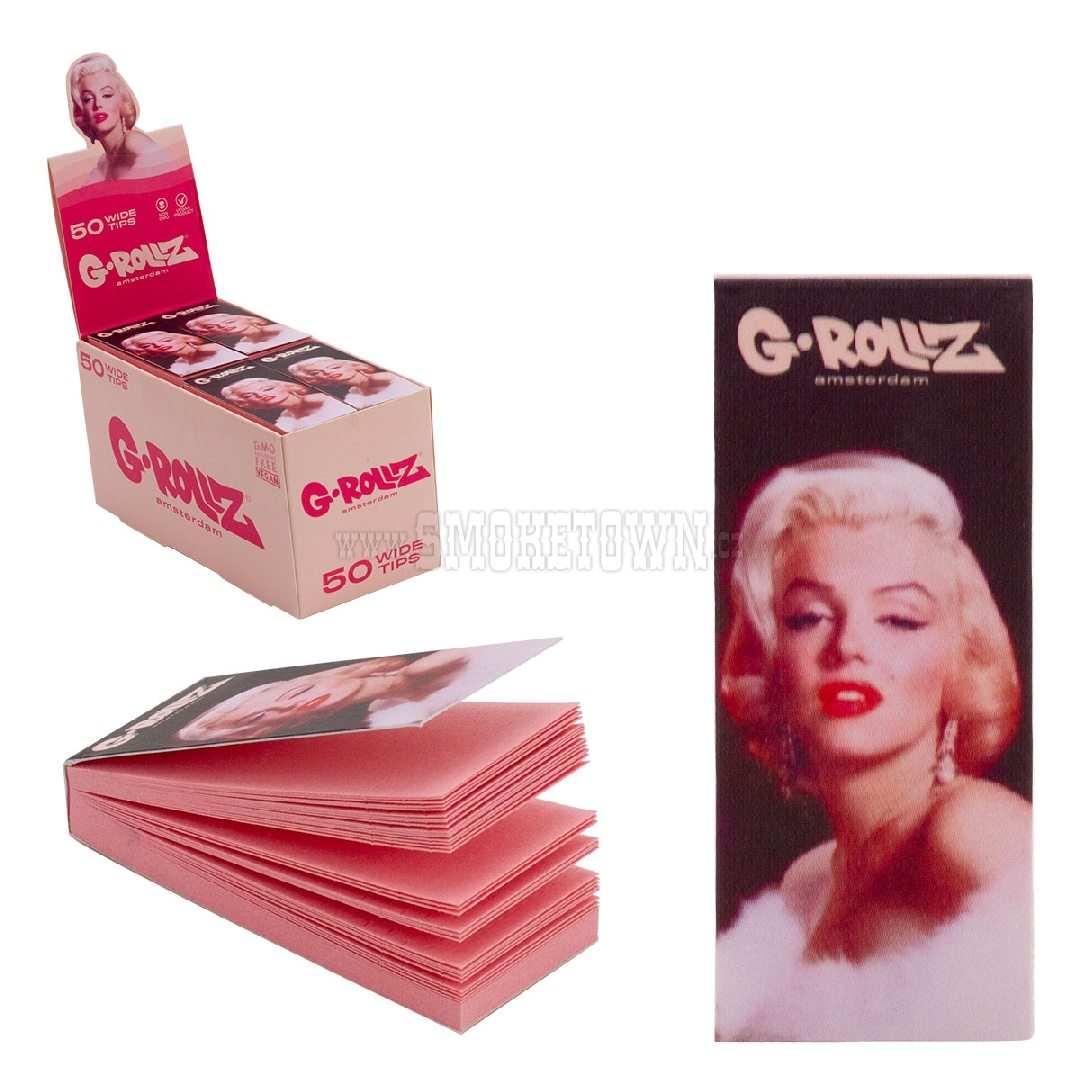 G-Rollz Fabulous Face Pink Filter Tips