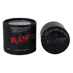 RAW Hammer Craft Grinder Black 4 Parts
