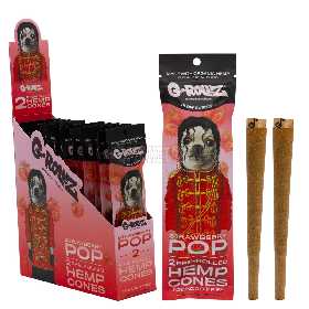 G-Rollz 2x Strawberry Flavored Pre-Rolled Hemp Cones