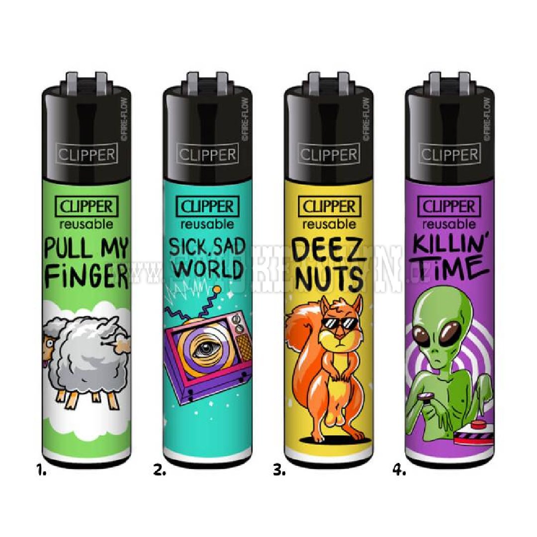 Clipper Lighters Classic Mix Slogan #4