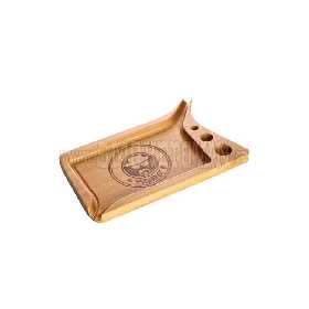 Heisenberg Bamboo Rolling Tray with Filling Spout