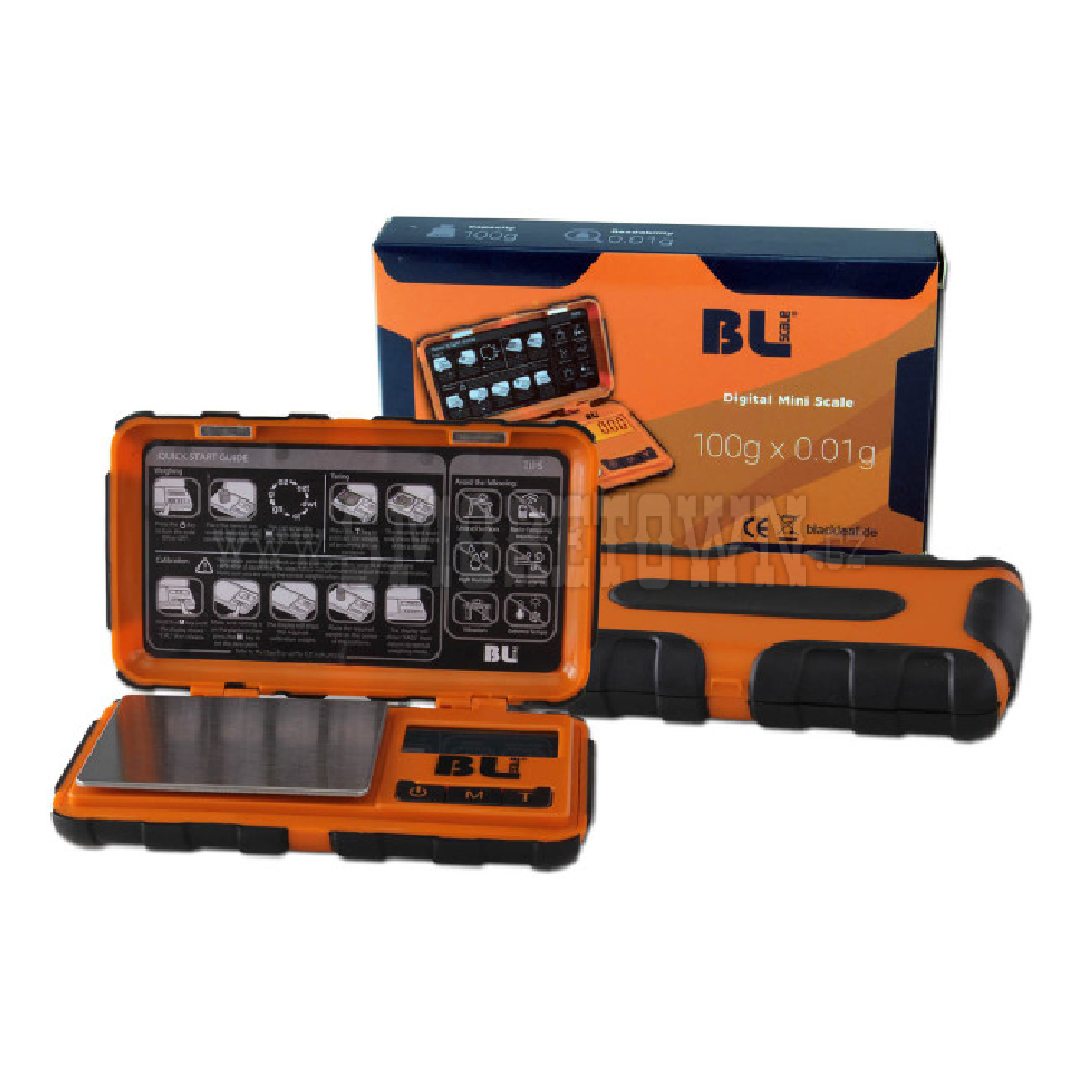 BL scale Digital Scale orange 0,01g-100g