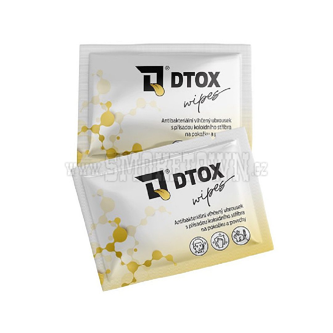D-TOX Wipes-ubrousek 1ks