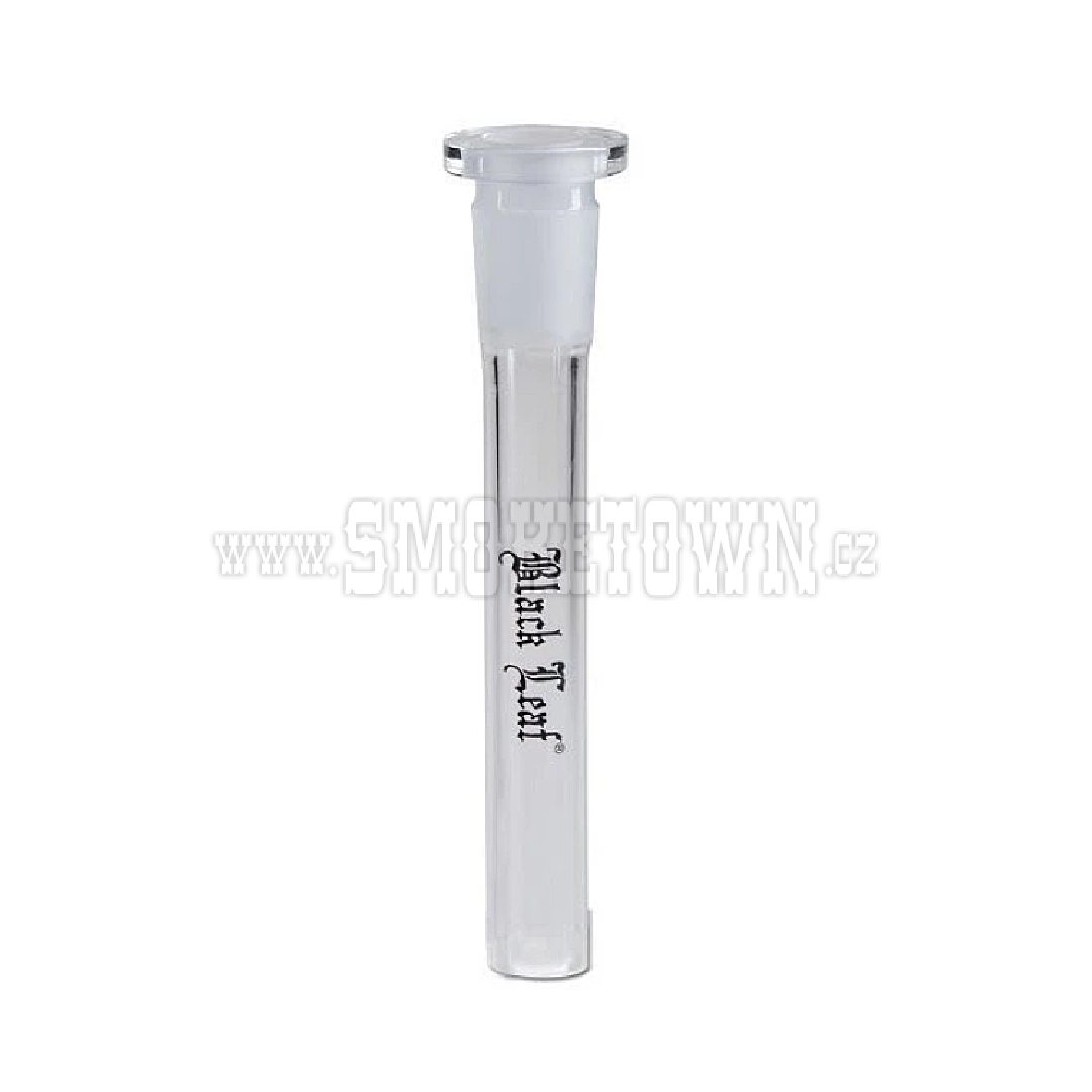 Black Leaf Glass Bong Adapter SG18xSG14 24cm