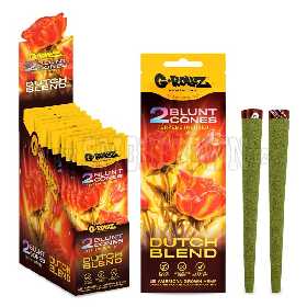 G-Rollz | 2x ´Dutch Blend´ Terpene-infused Pre-rolled Hemp Cones
