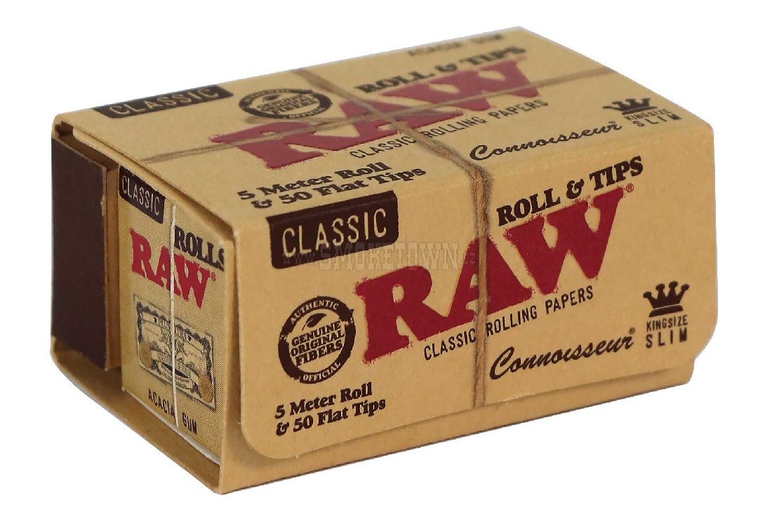 RAW CONNOISSEUR - ROLLS + PERFORATED TIPS 2