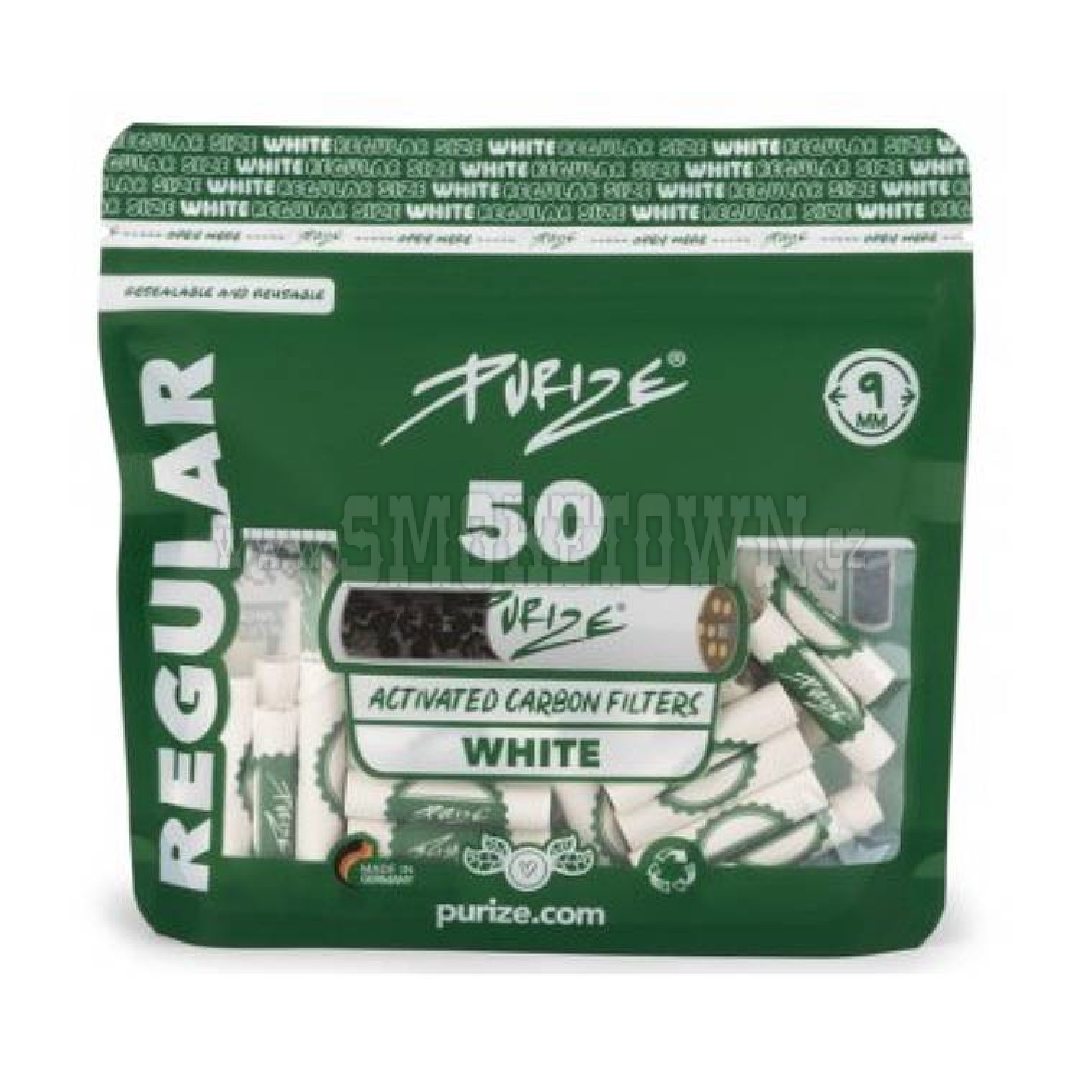 PURIZE Filtres 9mm 50ks WHITE