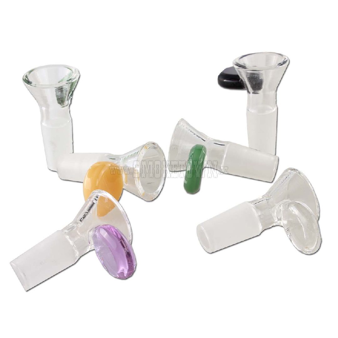 Kotel Glaskopf mit Griff im Farbmix SG14