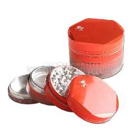 Black Leaf ALU Drtička 4-dilna červená/šedá 62mm 45mm