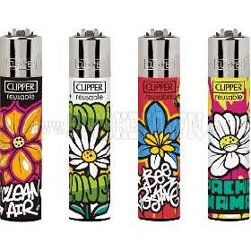 Zapalovač Clipper Spring Graffiti
