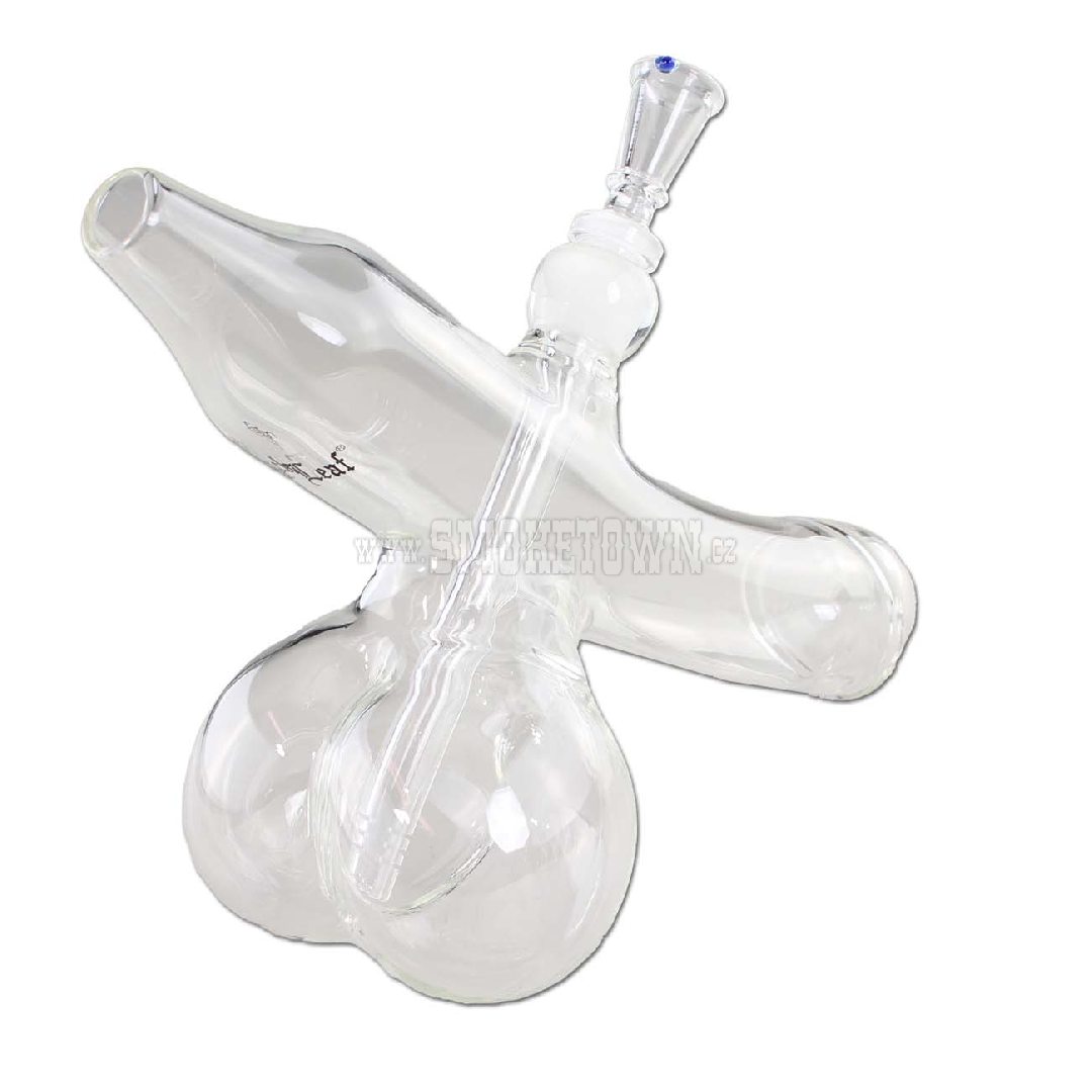 Glass bong DICK clear 2