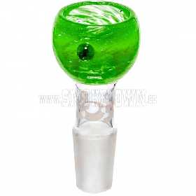 Boost Fumed Glass Bowl - Green SG 14.5