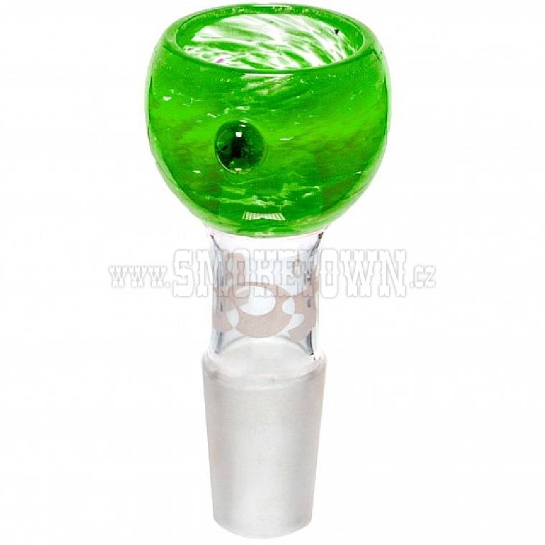 Boost Fumed Glass Bowl - Green SG 14.5