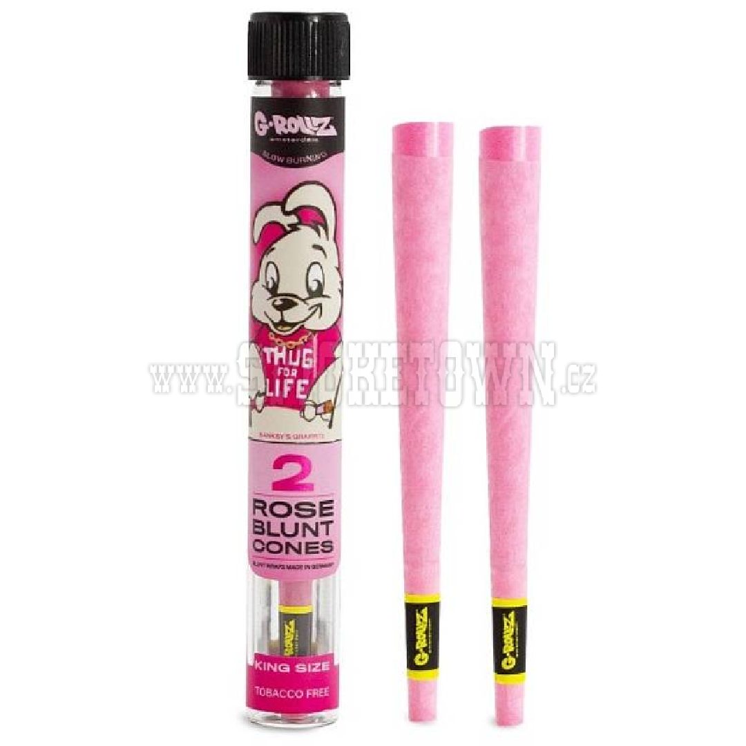 G-Rollz | Banksy´s Graffiti - 2x Pre-rolled Rose Cones