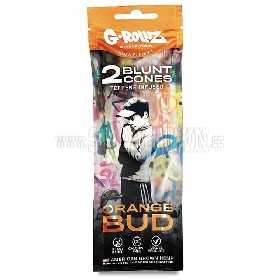G-Rollz Banksy´s Graffiti - 2x ´Orange Bud´ Terpene-infused Cones