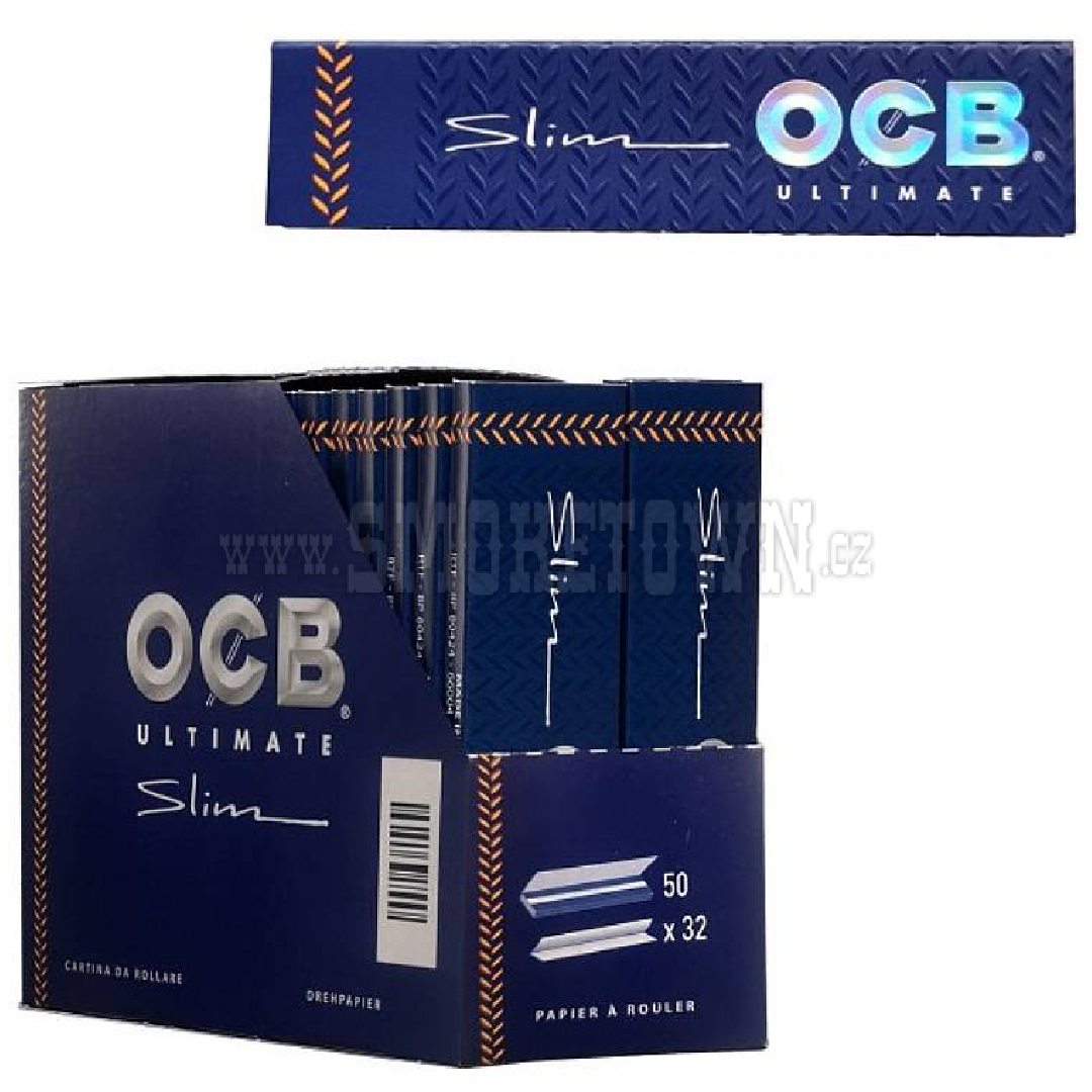 OCB Ultimate King Size Slim Papers (50 Booklets)