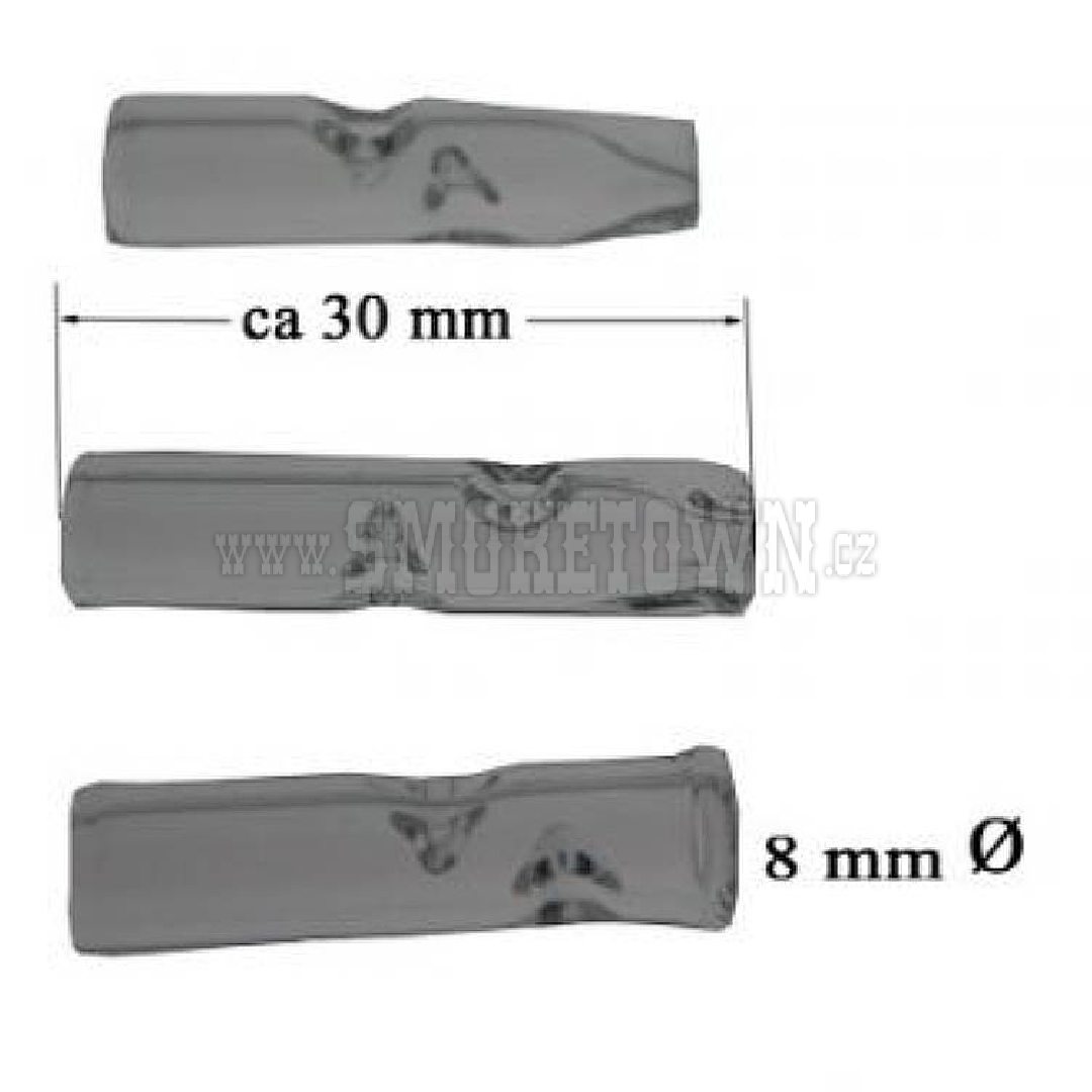 sada 3 skleněných filtrů 8mm