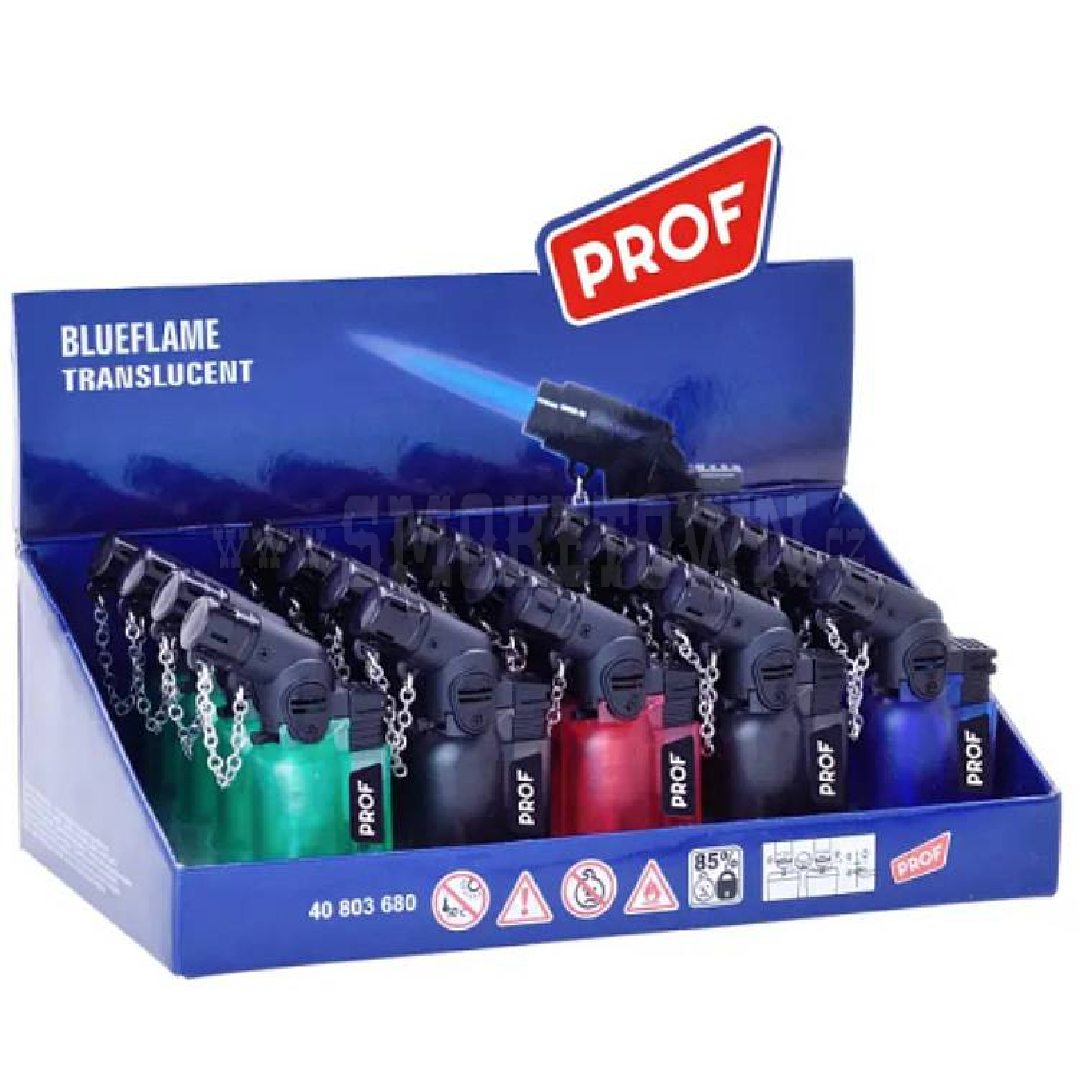 PROF Blueflame tryskový zapalovač - různé barvy