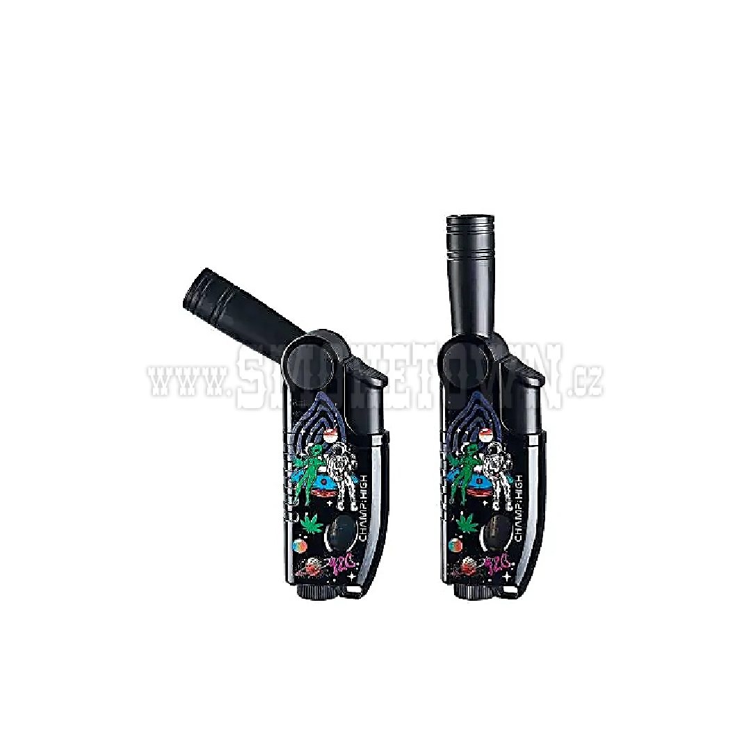 Champ high Tryskový zapalovač s kloubem – ohnutelný