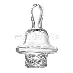 HNBG Carb Cap BELLA 34mm glass cyclone cap 2