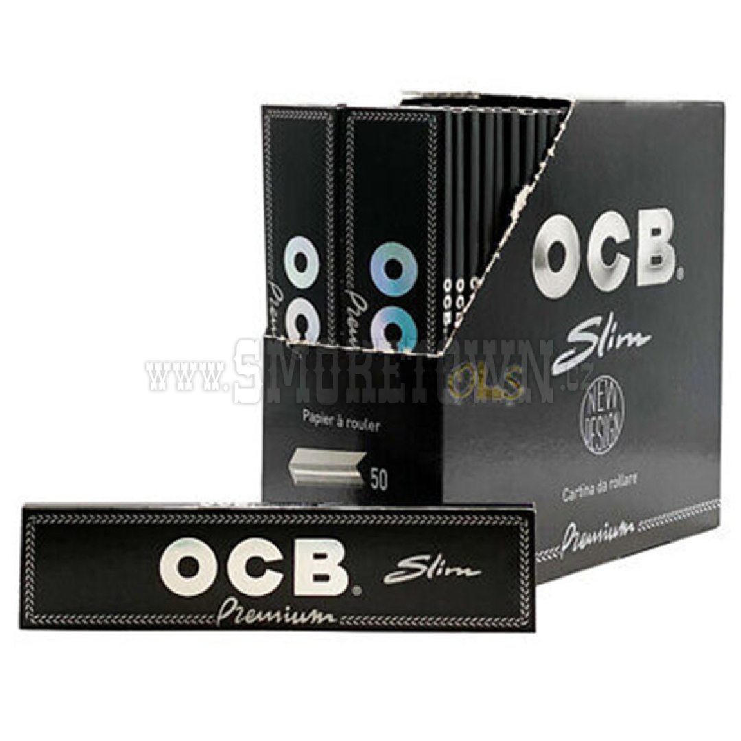 OCB Black Premium King Size Slim
