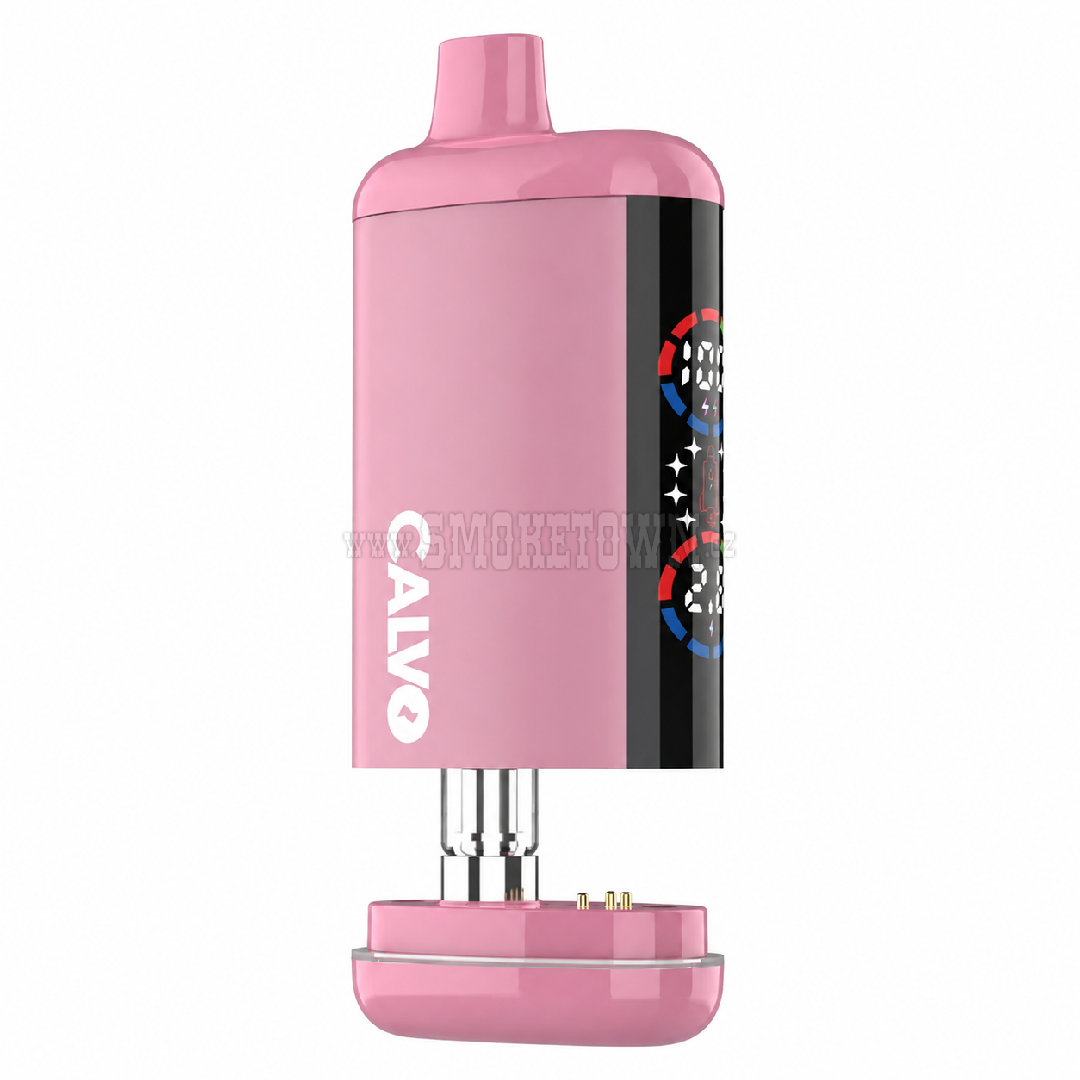 Skrytá baterie pro 510 cartridge – růžová