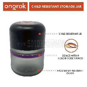 UV chráněná dětemvzdorná sklenice (80ml) ONGROK